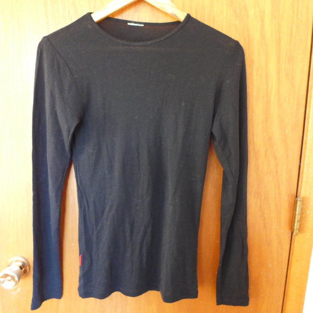Icebreaker Redram merino baselayer black